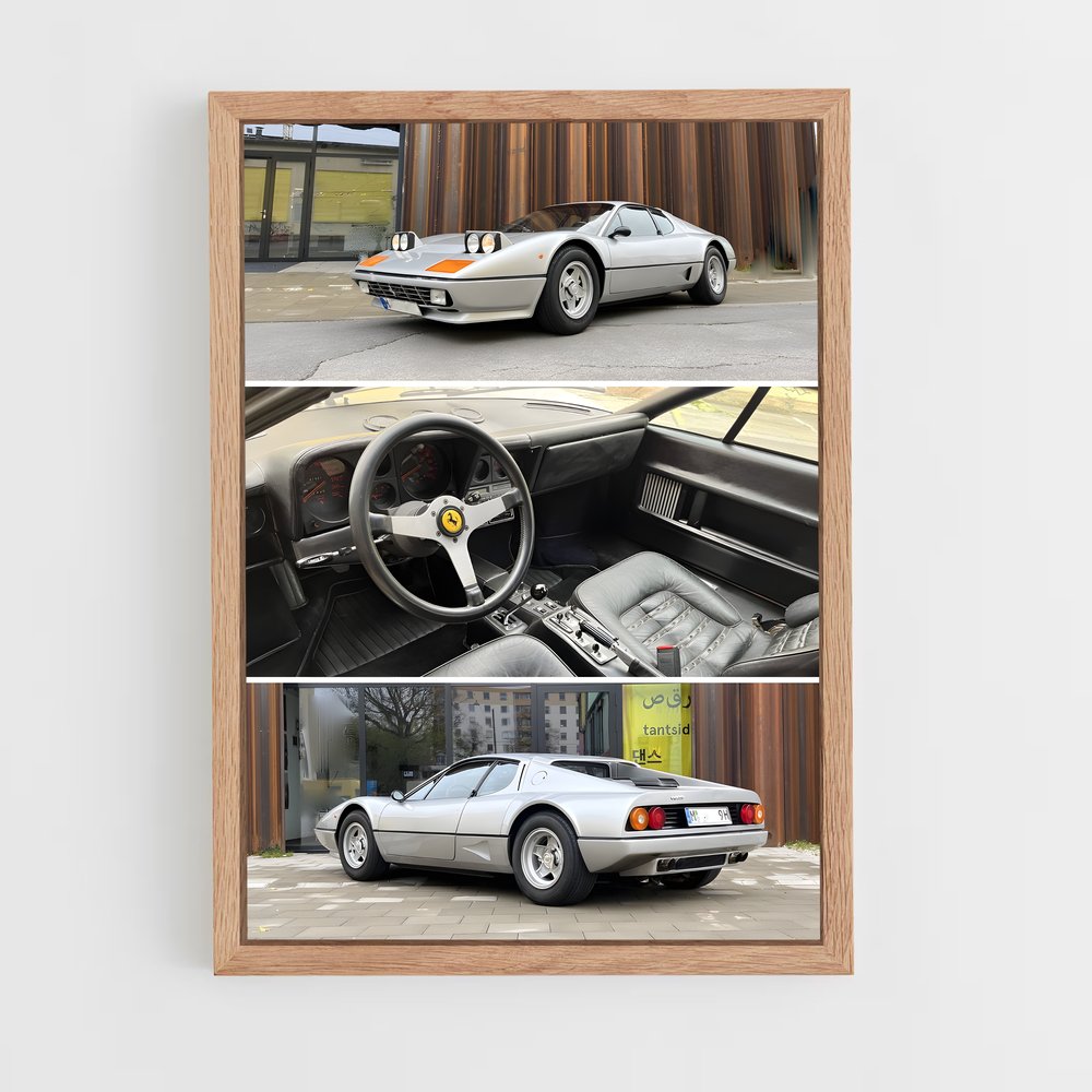 Poster Parking Mania – affiche Ferrari (vue 4)